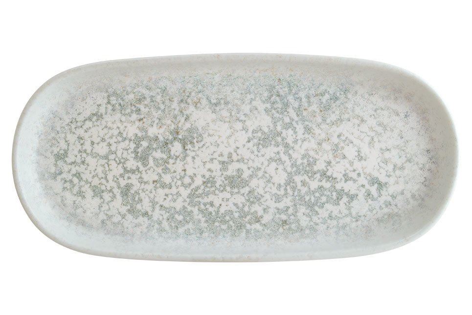 Lunar Ocean Porselen Oval Tabak 21 cm