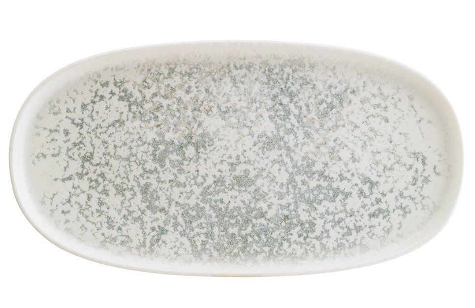 Lunar Ocean Porselen Oval Tabak 30 cm