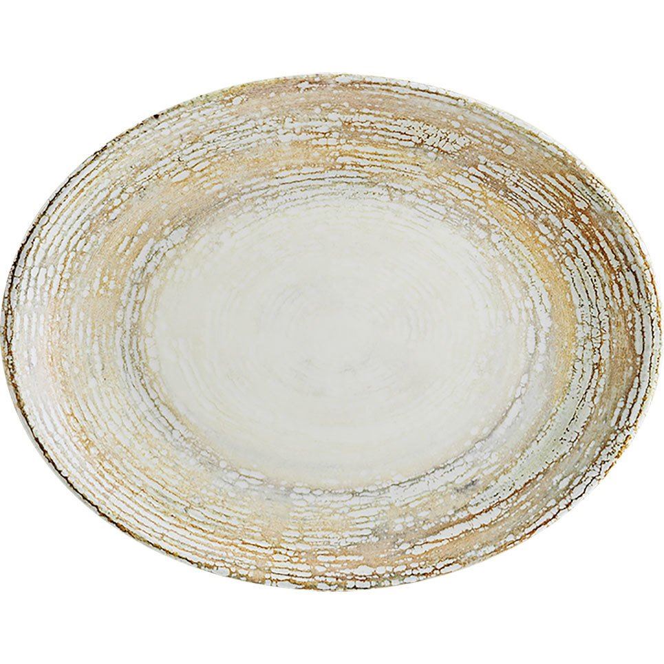 Porselen Oval Tabak 25 cm