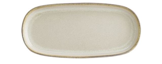 Sand Porselen Hygge Oval Tabak 21 cm